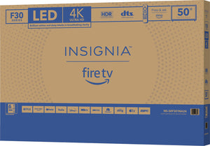 INSIGNIA 50-inch Class F30 Series LED 4K UHD Smart Fire TV